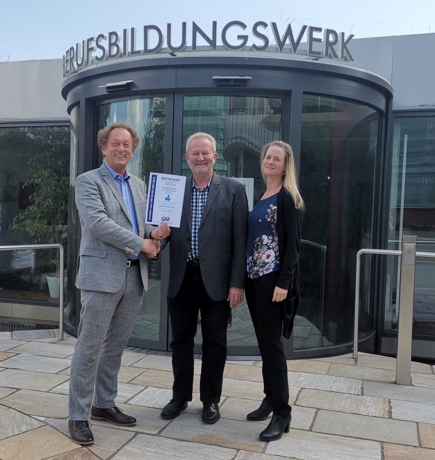 Erfolgreich Rezertifiziert . Berufsbildungswerk Stiftung St. Zeno