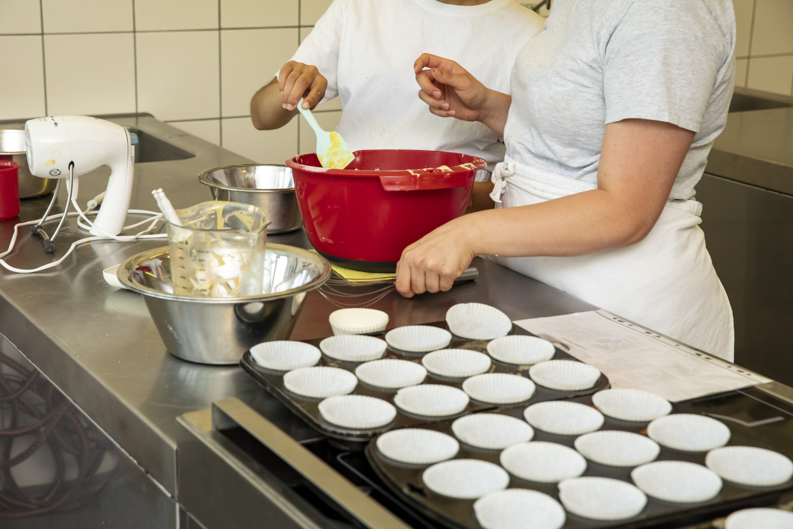 Einblick in einen praktischen Bereich des BBW Kirchseeon
