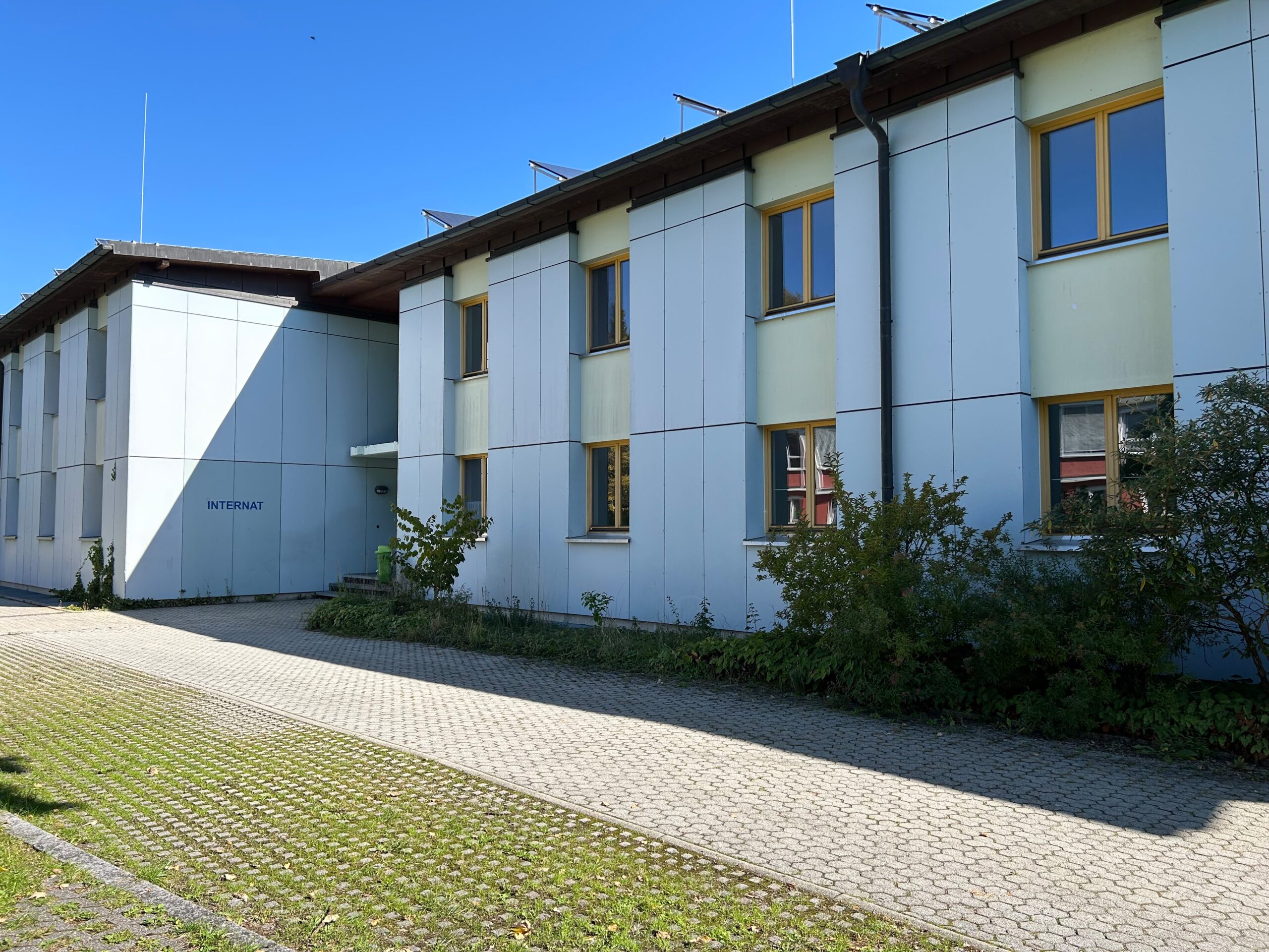 Das Internat des BBW Kirchseeon vor der Sanierung